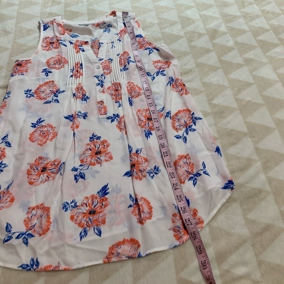 Daniel rainn stitch fix blue orange floral - Picture 3 of 5